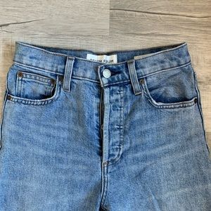 I am selling denim forum, Aritzia jeans which are still in stores